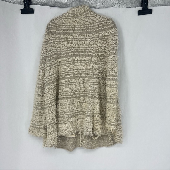 Free People Cream and Tan Teddy Jacket Cardigan - Picture 8 of 9